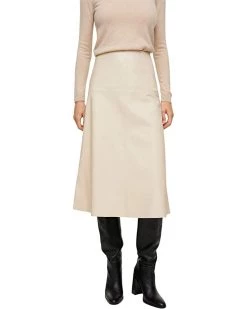 MANGO Mila Leather Skirt | Skirts