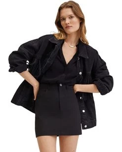 MANGO Flecos Denim Jacket | Coats & Outerwear