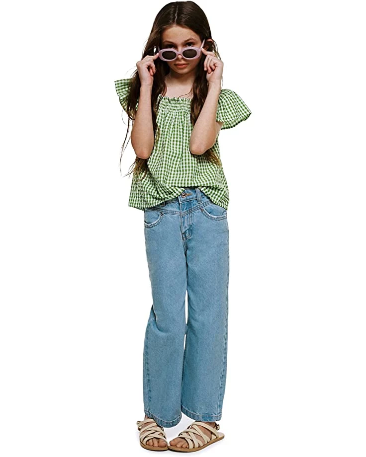 MANGO Kids Leon Blouse (Little Kids/Big Kids) | Shirts & Tops - Image 3