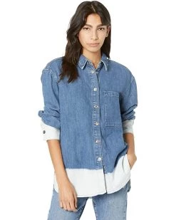 MANGO Tie-Dye Button-Up | Shirts & Tops